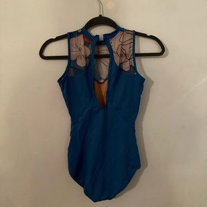 SoDanca Floral Leotard.  Size Medium